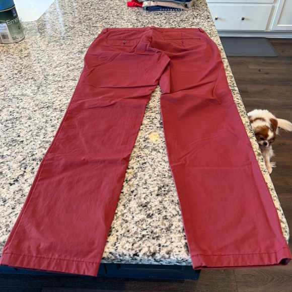Vineyard Vines Performance On-The-Go Pants Red - 32x30 - Picture 2 of 4